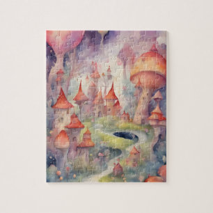 Puzzle Aquarelle Imaginaire World Magic Castle