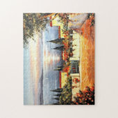 Puzzle Aquarelle Italie été pittoresque (Vertical)