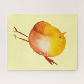 Puzzle Aquarelle jaune mignon (Horizontal)