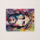 Puzzle Aquarelle Jésus (Horizontal)