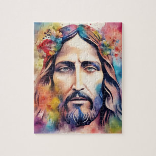 Puzzle Aquarelle Jésus