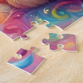 Puzzle Aquarelle Jolie fentes colorées (Côté)