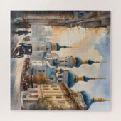 Puzzle Aquarelle Kiev Ukraine (Horizontal)