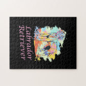 Puzzle Aquarelle Labrador Retriever (Horizontal)