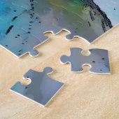 Puzzle Aquarelle lièvre lapin (Côté)