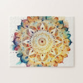 Puzzle Aquarelle Mandala (Horizontal)