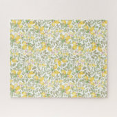 Puzzle Aquarelle moderne Citrons Motifs Arômes (Horizontal)