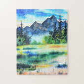 Puzzle Aquarelle - Nature (Vertical)