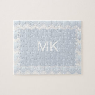 Puzzle Aquarelle Ocean Shades Chevron