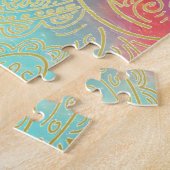 Puzzle Aquarelle or (Côté)