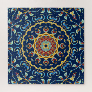 Puzzle Aquarelle orientale moquette Mandala florale