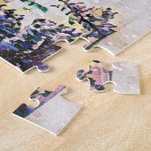 Puzzle Aquarelle Ours polaire du Père Noël (Côté)