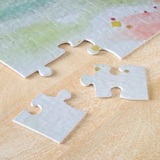 Puzzle Aquarelle - Pavot (Côté)