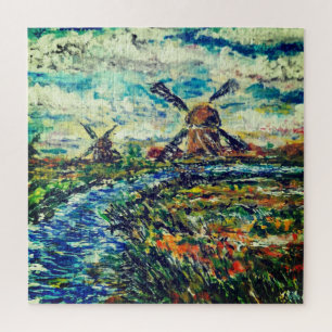 Puzzle Aquarelle - Paysage - Pays-Bas - Belle