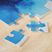 Puzzle Aquarelle Peint Colorful Chat Collage (Côté)