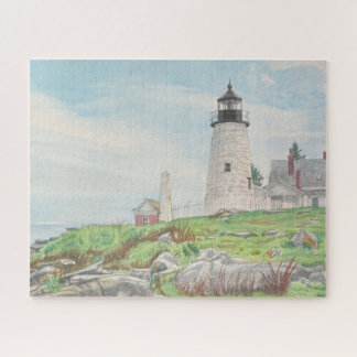 Puzzle aquarelle Pemaquid Point 520 pièces