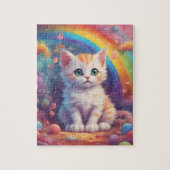 Puzzle Aquarelle Rainbow Cat (Vertical)