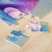 Puzzle Aquarelle Rainbow Cat (Côté)