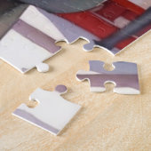 Puzzle Aquarelle romantique en couple sapphique (Côté)