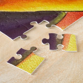 Puzzle Aquarelle Rose d'or (Côté)