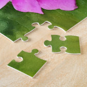 Puzzle Aquarelle rose Fleur Style Art (Côté)