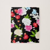 Puzzle Aquarelle rose Rosesi Floral (Vertical)