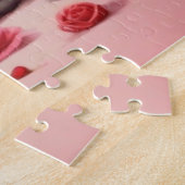 Puzzle Aquarelle Saint-Valentin Camion de coeur (Côté)