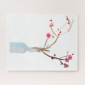 Puzzle Aquarelle sakura fleurs de cerisier rose (Horizontal)