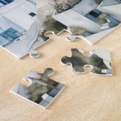 Puzzle Aquarelle Santorin Grèce (Côté)