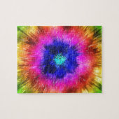 Puzzle Aquarelle Starburst Tie Dye (Horizontal)