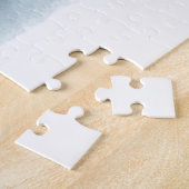 Puzzle Aquarelle Tropical Beach Palms Relax (Côté)