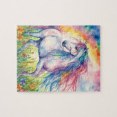 Puzzle Aquarelle Unicorne (Horizontal)