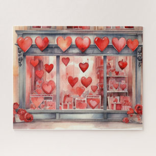 Puzzle Aquarelle Valentine's Day Shop