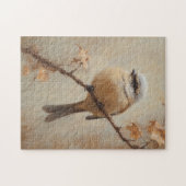 Puzzle Aquarelle Whimsical Bird Cottagecore (Horizontal)