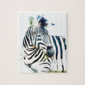 Puzzle Aquarelle Zebra (Vertical)