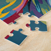 Puzzle Aquarelles Illustration de la tête de cheval (Côté)