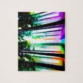 Puzzle Aquarelles Rainbow et Sunshine Forest (Vertical)