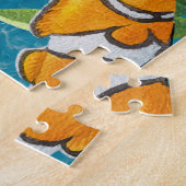 Puzzle Aquarium tropical coloré Poisson (Côté)