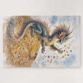 Puzzle Aquatic Dragon (Horizontal)