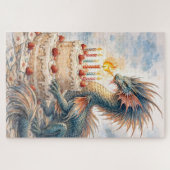 Puzzle Aquatic Dragon Birthday (Horizontal)