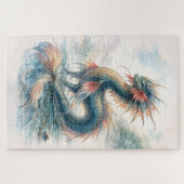 Puzzle Aquatic Dragon Misty Waters (Horizontal)