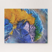 Puzzle Ara bleu (Horizontal)