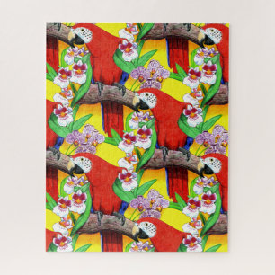 Puzzle Ara scarlet