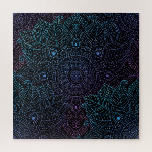 Puzzle Arabesque Bliss : Magie Mandala orientale (Vertical)