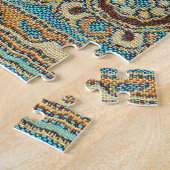 Puzzle Arabesque Fabric Paisley Oriental Design (Côté)