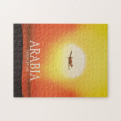 Puzzle Arabie "Voyage en avion" (Horizontal)