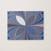 Puzzle Araignée bleue (Horizontal)