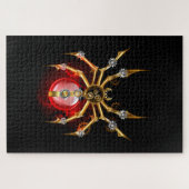 Puzzle Araignée en vapeur noire (Horizontal)