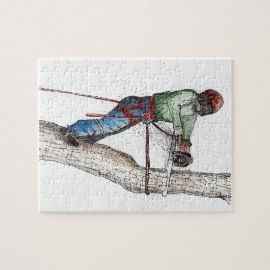 Puzzle Arboriste Tree Surgeon (Horizontal)