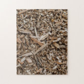 Puzzle Arboriste Wood Chips Background (Vertical)
